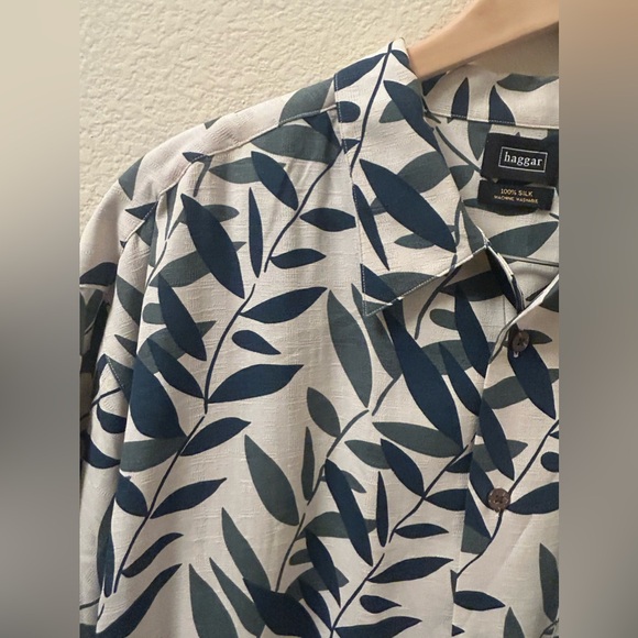 Haggar-short sleeve men’s shirt. Size:XL - Picture 4 of 9